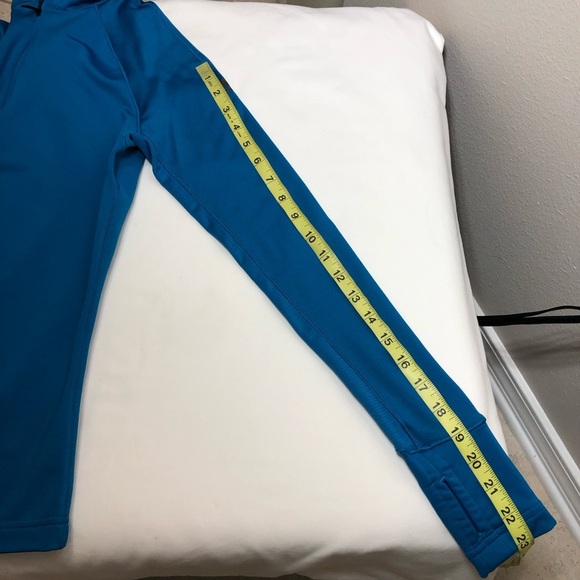 Adidas Womens Long Sleeve Techfit 1/2 Zip Tomb Hole Climawarm Blue Fitted Top S - Picture 15 of 15